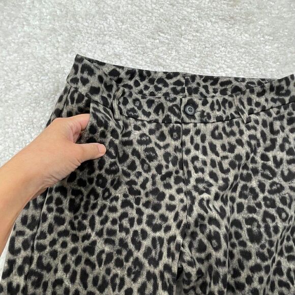 CABI Leopard Trouser Ankle Pants - Picture 8 of 10